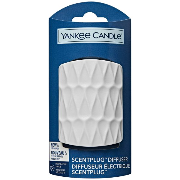 Yankee Candle ScentPlug Diffuseur Électrique Diffuseur de parfum blanc pour prise murale