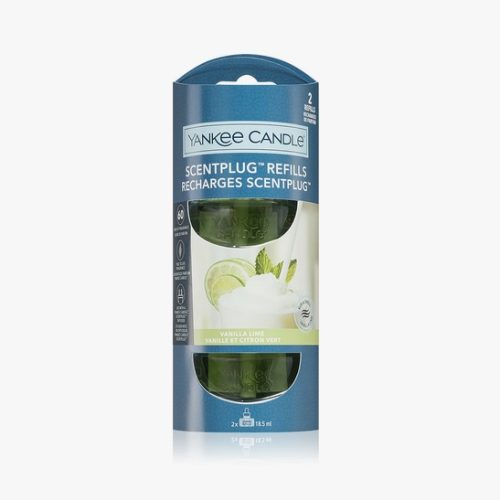 Yankee Candle Vanilla Lime Refill Recharge De Diffuseur Électrique Parfum Vanille 2×18.5ml